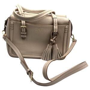 Kate Spade Orchard Street Small Elowen Tassel Leather Satchel Hand Crossbody Bag